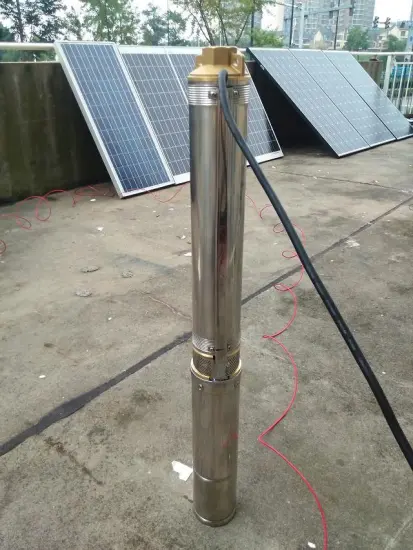 High Efficient Portable Stainless Steel Solar Pump