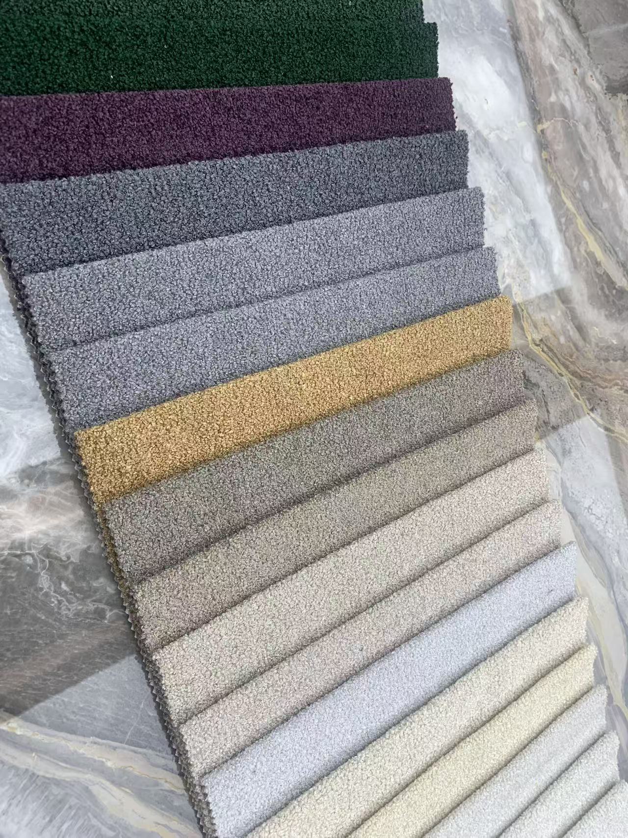 Soft bouclé fabric