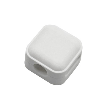 China Wholesale White Desktop Organizer - USB Wire Holder, Self-Adhesive Magnet, Office School Supply