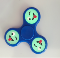 Glöd i mörkret Smile Face Hand Spinner