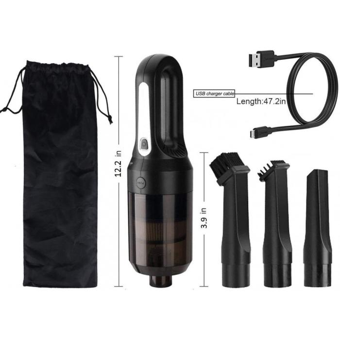 Wet Dry Hand Vac με ισχυρή κυκλική αναρρόφηση