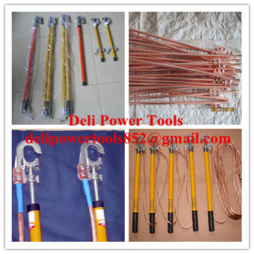 Wire grounding&portable earth rod set