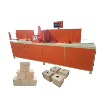 Wood Pallet Block Production Line: Hot Press Machine for Wood Shavings and Sawdust