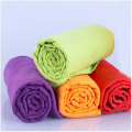 Print Round Microfiber Suede Towel With Zipper Pocket