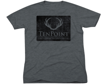 TENPOINT - LOGO T-SHIRT (CHARCOAL)