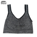 Fashion Sport Style Women Comfortable Grey Sport Bra