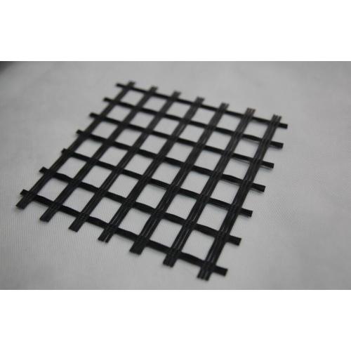 Asfaltverharding gecoate glasvezel Geogrid