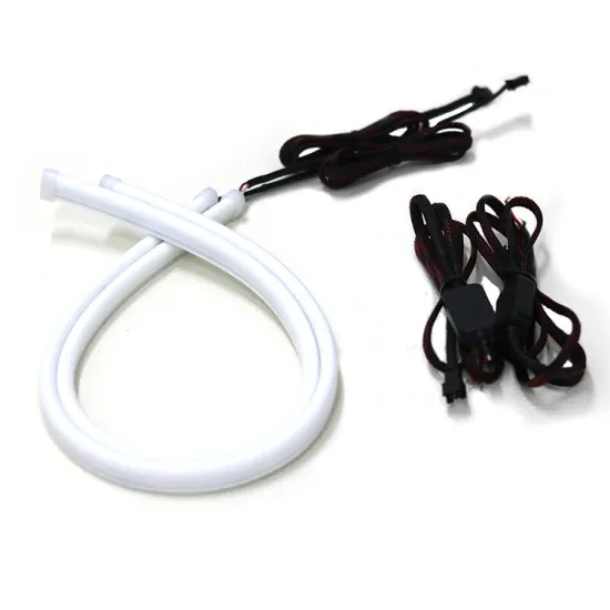 Bright LED Daytime Running Light Flexible Strip with Dual Color and Start-up Welcome Switchback Turn Signal Function