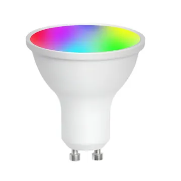 Hot Sale Wireless WiFi 5W GU10 LED Bulb: Color Changeable, Remote Control, Music Speaker, RGB Light Bulb