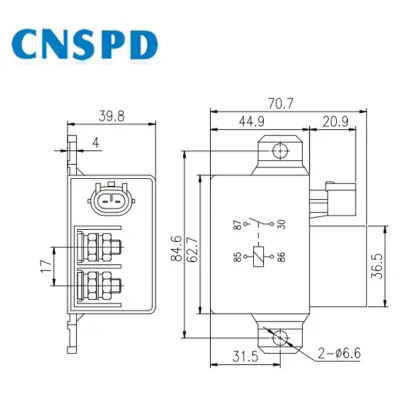 TYCO 12V 100A Auto Starter Relay