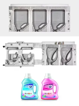 Detergent bottle blowing mold