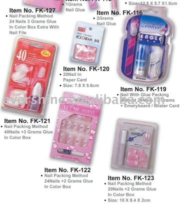 artificial nail set