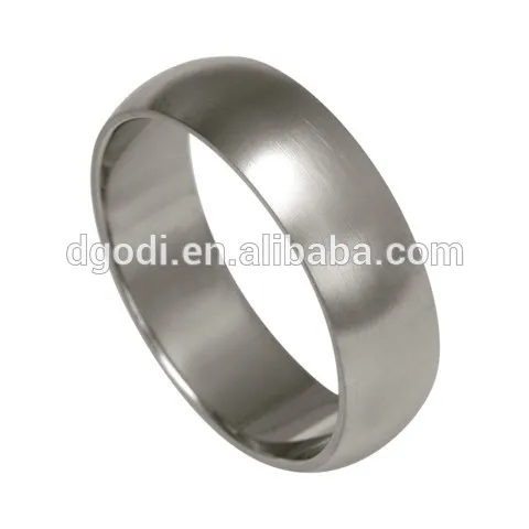 China hardware factory special custom Simple Titanium Wedding Ring