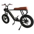 stealth motor brushless cafe racer electric bicycle