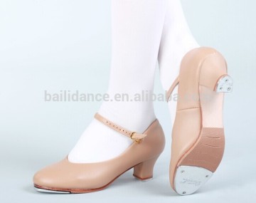 Dttrol strap leather sole dance shoes women tap dancing shoes wholesale D013004