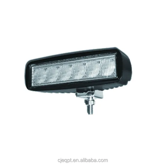 18W Rectangular LED Work Light - Trailer LED Driving Light Slim Lamp for Offroad, Tractor, Truck, Car (12V/24V IP67 Waterproof)