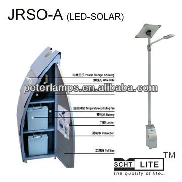 china solar led street lamp JRSO-A manufacture