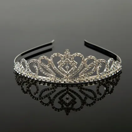 Children's Diamond Crown Bridal Headwear