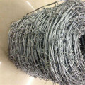 Galvanized Barbed Wire Farm Fence