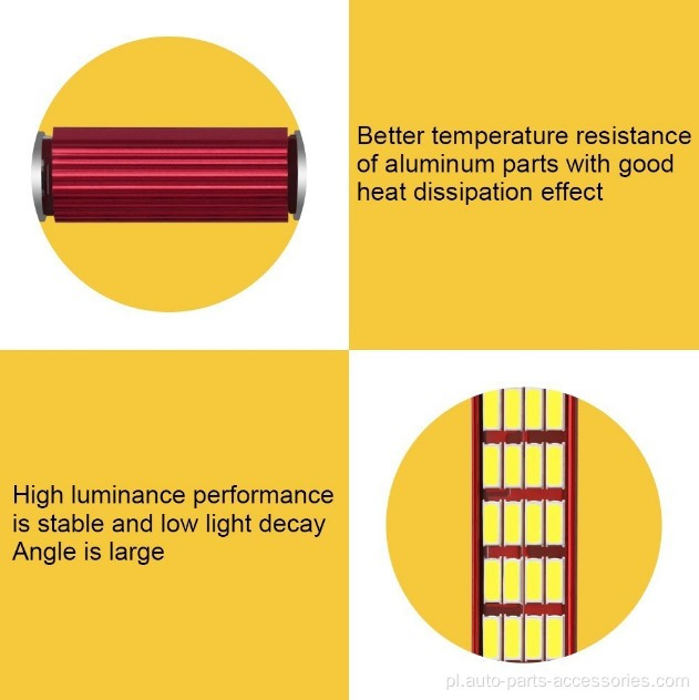 Światła LED Festoon Auto Stylowe światła wewnętrzne