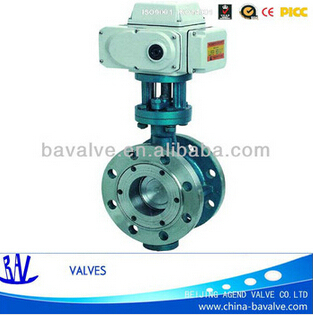 Standard Flange Connection and Stainless Steel 304 butterfly valve