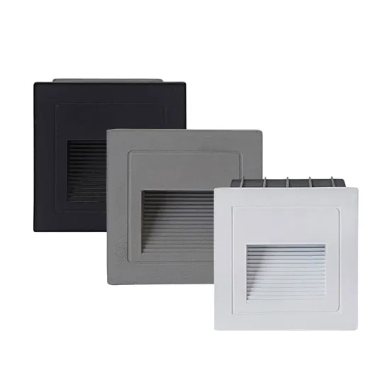 3W Square Recessed Waterproof Outdoor LED Stair Lights