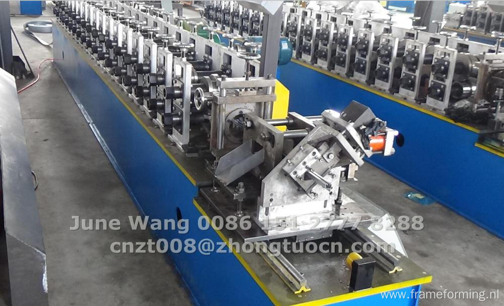 construction material steel window frame forming machine