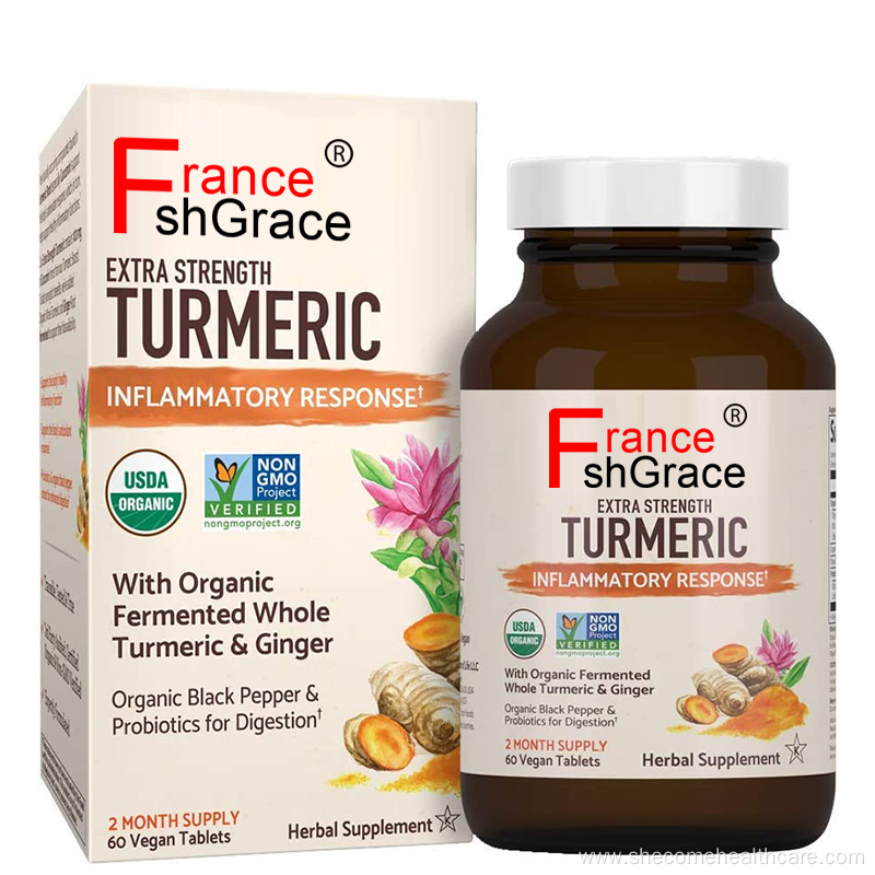 Organics Strength Turmeric Inflammatory Response Tablets