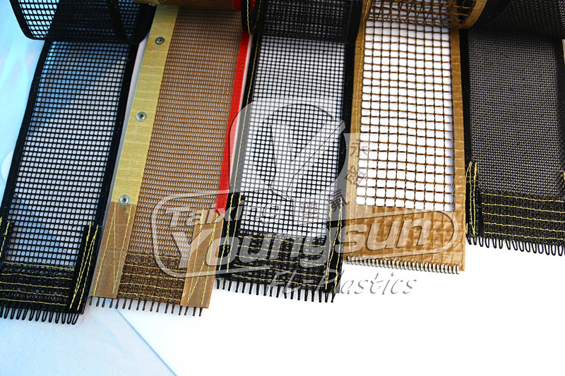 Heat resistance PTFE Coated Fiberglass mesh Fabric