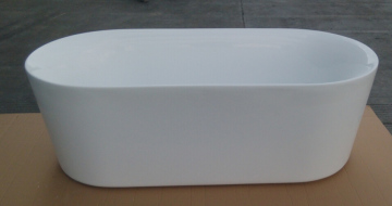 CE Upc Cheap Oval Acrylic Freestanding Bathtub