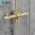 Modern Bathroom Exposed Shower Faucet Set