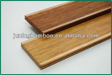 environmentally responsible strand woven bamboo outdoor flooring