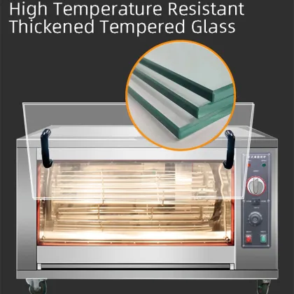 Electric Rotisserie Oven Grill Machine for Rotisserie Chicken