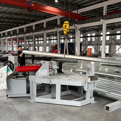 Precision Horizontal Pole Straightener