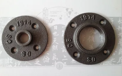 floor flange used in wrought pipe furniture
