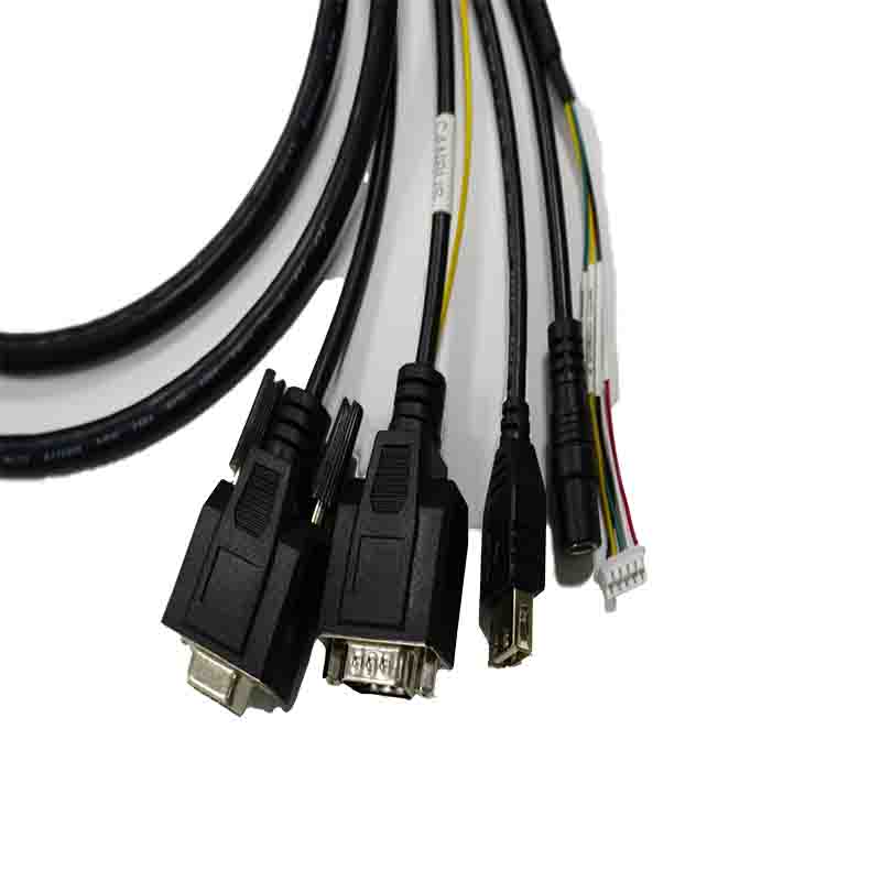 Collecting system wiring harness