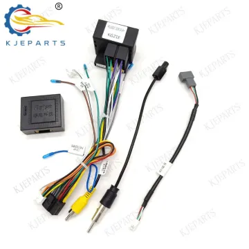 40 Pin Connector Power Harness with CANBUS Antenna for Peugeot 2008-2014 Android Player