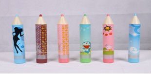 Pencil shaped advertising umbrella
