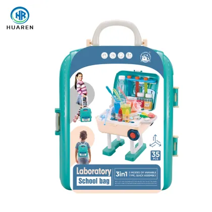 Magic Chemistry STEM Educational Toys: New Arrival Desk School Bag & Laboratory Science Lab Kit for Scientific Experiments