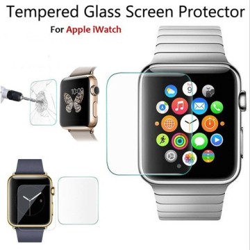 Hot explosion proof 0.3mm tempered glass screen protector for apple watch