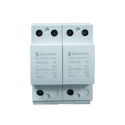 AC SPD Surge Protector & Lightning Arrester for AC Surge Protection