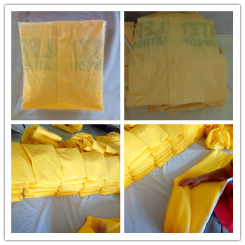 Waterproof Pvc Uniform Rain Suits Raincoat