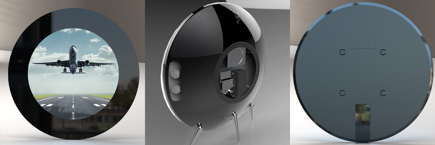 23.6" Industrial Round Monitor