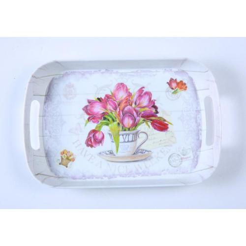 New design deep serving melamine tray