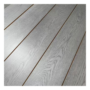 Promotion: 4.0mm Wear Layer Brushed Grey White Oak Engineered Wood Floor
