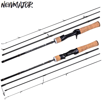 NEWMAJOR 1,8 m 4-sekcja Rybołówstwo UL do różnych łowisk słonej i słodkowodnych