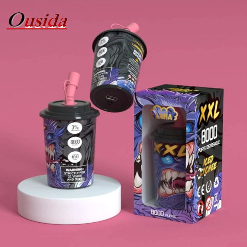 Чаша vape lana bar xxl 8000 шушулка за еднократна употреба