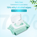 Antibacterial Disinfectant Wet Alcohol Hand Wipes 50 Pcs in a Pack