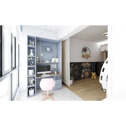 Custom Laundry Cabinet for Balcony Laundry Rooms