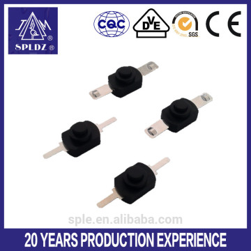 flashlight push button switch